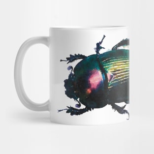 Splendid Earth-boring Scarab Beetle Mug